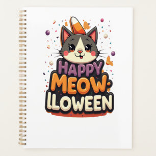 Glückliche Mau-nchen Halloween Planer