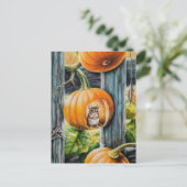 Glückliche Maus Postkarte (Stehend Vorderseite)