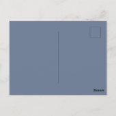 Glückliche Maus Postkarte (Rückseite)