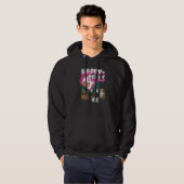 Glückliche Meerschweinchen Hoodie (Vorne ganz)