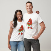 Glückliche Melone T-Shirt (Unisex)