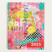 Glückliche Menschen atemberaubende farbenfrohe Col Planer (Vorderseite)