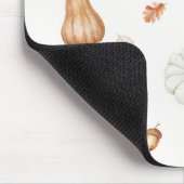 Glückliche Minzpumpkins Eicheln Blätter Mousepad (Ecke)