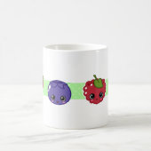 Glückliche Mischbeeren-Tasse Kaffeetasse (Mittel)