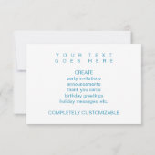 Glückliche Mod-Plätze für den Präsidenten Einladung (Rückseite)