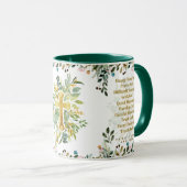 Glückliche Momente Lob Gott Christliche Zitate Bib Tasse (VorderseiteRechts)