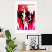 Glückliche Momente Poster (Heimbüro)