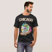 Glückliche Monster - Chicago T-Shirt (Vorne ganz)