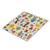 Glückliche Monster Fliese (Seite)