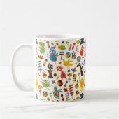 Glückliche Monster Kaffeetasse (Links)