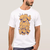 Glückliche Monster T-Shirt (Vorderseite)
