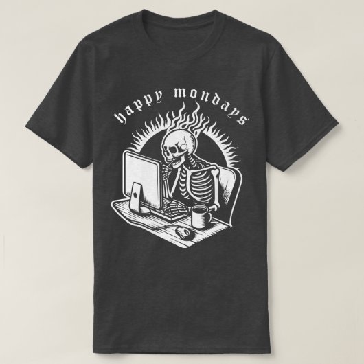 glückliche Montage T-Shirt (Design vorne)