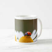 Glückliche Morgenkaffee Tasse! Kaffeetasse (VorderseiteRechts)