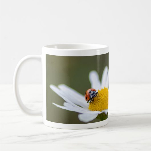 Glückliche Morgenkaffee Tasse! Kaffeetasse (Links)