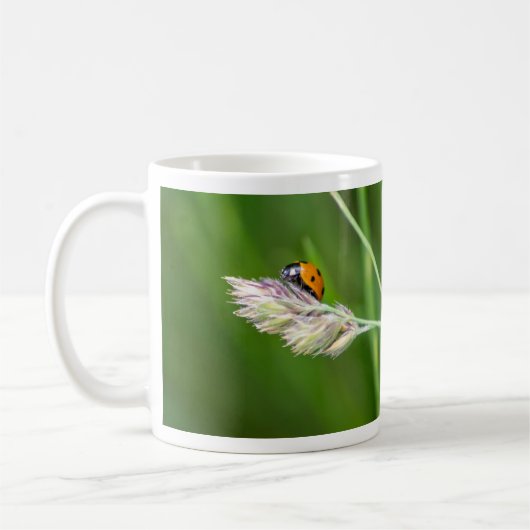 Glückliche Morgenkaffee Tasse! Kaffeetasse (Links)