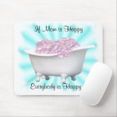 Glückliche Mutter - anpassen Mousepad (Mit Mouse)