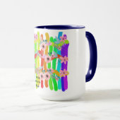 Glückliche Mutter glückliche Ehefrau glückliches L Tasse (VorderseiteRechts)