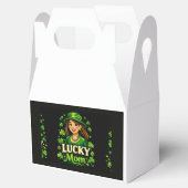 Glückliche Mutter – St. Patrick’s Day Kleeblatt-De Geschenkschachtel (Geöffnet)