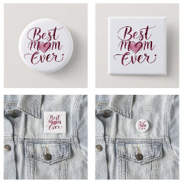 Glückliche Mutter Tag Beste Mama je Button