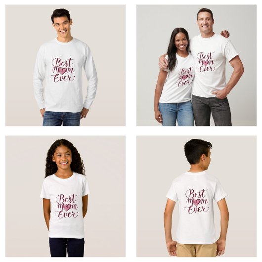 Glückliche Mutter Tag Beste Mama je T-Shirt