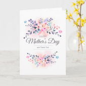 Glückliche Mutter-Tag-Blume Fotokarte Karte (Gelbe Blume)