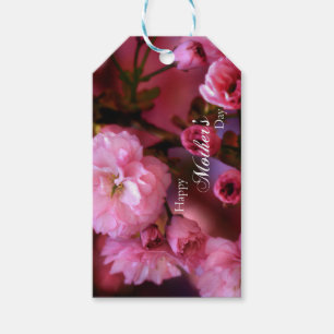 Glückliche Mütter Tag Frühling Rosa Kirschblüten Geschenkanhänger