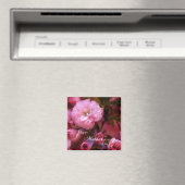 Glückliche Mütter Tag Frühling Rosa Kirschblüten Magnet (In Situ (Geschirrspüler))