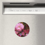 Glückliche Mütter Tag Frühling Rosa Kirschblüten Magnet (In Situ (Geschirrspüler))