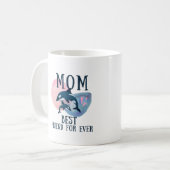 Glückliche Mütter Tag mit allen Lieben Kaffeetasse (Vorderseite Links)