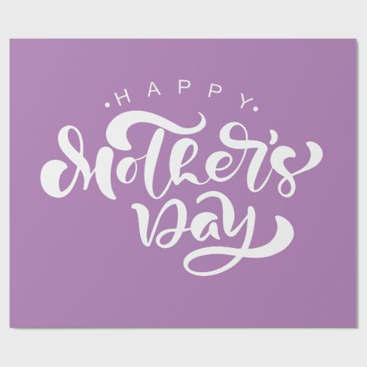 Glückliche Mütter Tag mit Liebe Geschenkpapier (Flach)