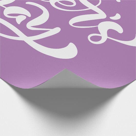 Glückliche Mütter Tag mit Liebe Geschenkpapier (Ecke)