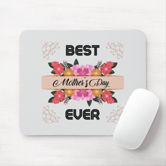 Glückliche Mütter Tag mit Liebe Mousepad (Mit Mouse)