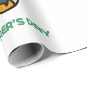 Glückliche Mütter Tag mit Liebe und Blume Geschenkpapier (Rolleneckpunkt)