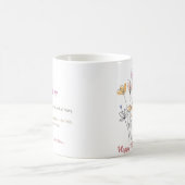 Glückliche Mutter-Tag-Tasse - Ein wunderschönes Bl Kaffeetasse (Mittel)