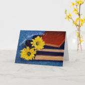 GLÜCKLICHE MUTTER-TAGESBÜCHER KARTE (Gelbe Blume)