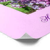 Glückliche Mütter-Tagesposter Poster (Ecke)