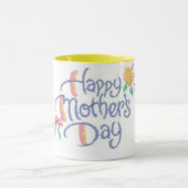 Glückliche Mutter-TagesTasse Tasse (Zentrum)