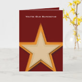 Glückliche Muttertag geklappte Grußkarte Karte (Gelbe Blume)