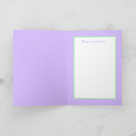 Glückliche Muttertag Meeresschildkröten fügen Text (Innenseite)