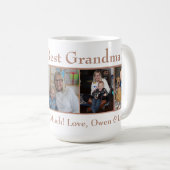 glückliche Muttertagesgroßmutter Kaffeetasse (VorderseiteRechts)