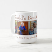 glückliche Muttertagesgroßmutter Kaffeetasse (Vorderseite Links)