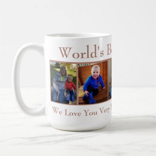 glückliche Muttertagesgroßmutter Kaffeetasse (Links)