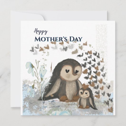 Glückliche Muttertagskarte Feiertagskarte (Vorderseite)