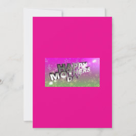 Glückliche Muttertagskarte Feiertagskarte