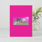 Glückliche Muttertagskarte Feiertagskarte (Stehend Vorderseite)