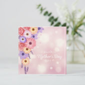Glückliche Muttertagskarte Feiertagskarte (Stehend Vorderseite)