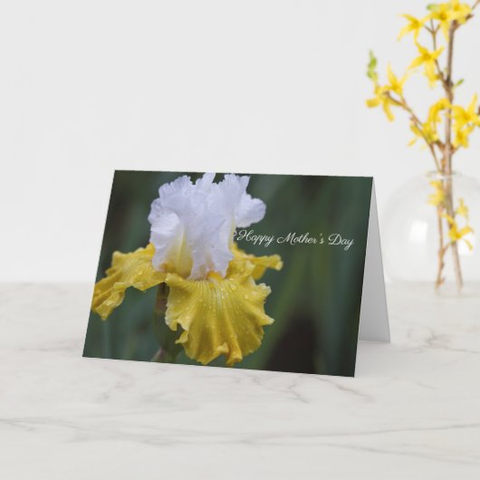 Glückliche Muttertagskarte Karte (Gelbe Blume)