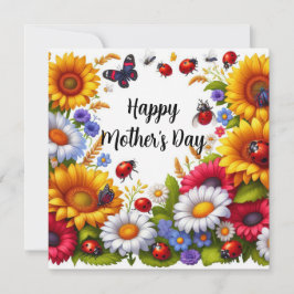 Glückliche Muttertagskarte Karte