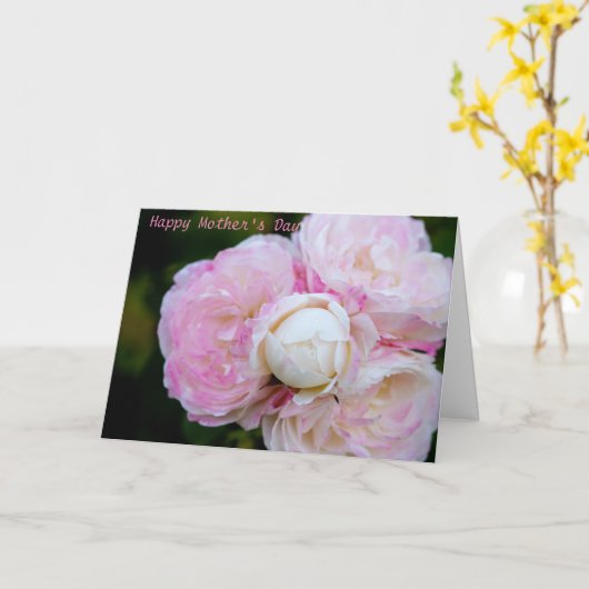 Glückliche Muttertagskarte Karte (Gelbe Blume)