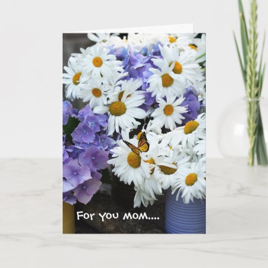 Glückliche Muttertagskarte Karte (Vorderseite)